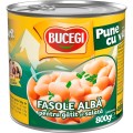 Fasole Alba pentru Gatit si Salata Bucegi, 800 g