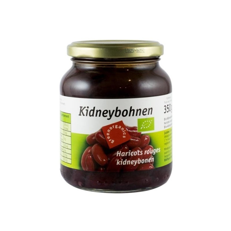 Fasole Rosie BIO, in Borcan, 350 g, Green Organics