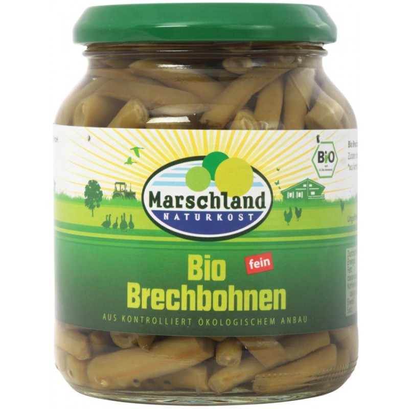 Fasole Verde BIO, 340 / 185 g, Marschland Naturkost