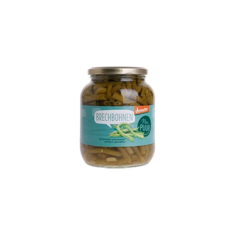 Fasole Verde Bio, 680 g Nur Puur