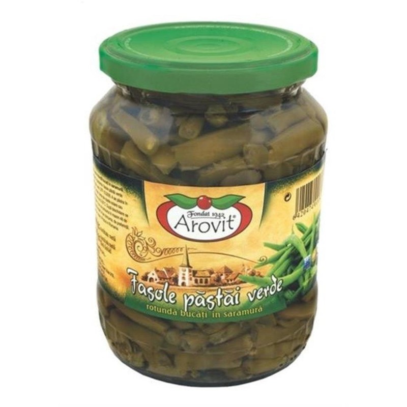 Fasole Verde Pastai Arovit, 680 g
