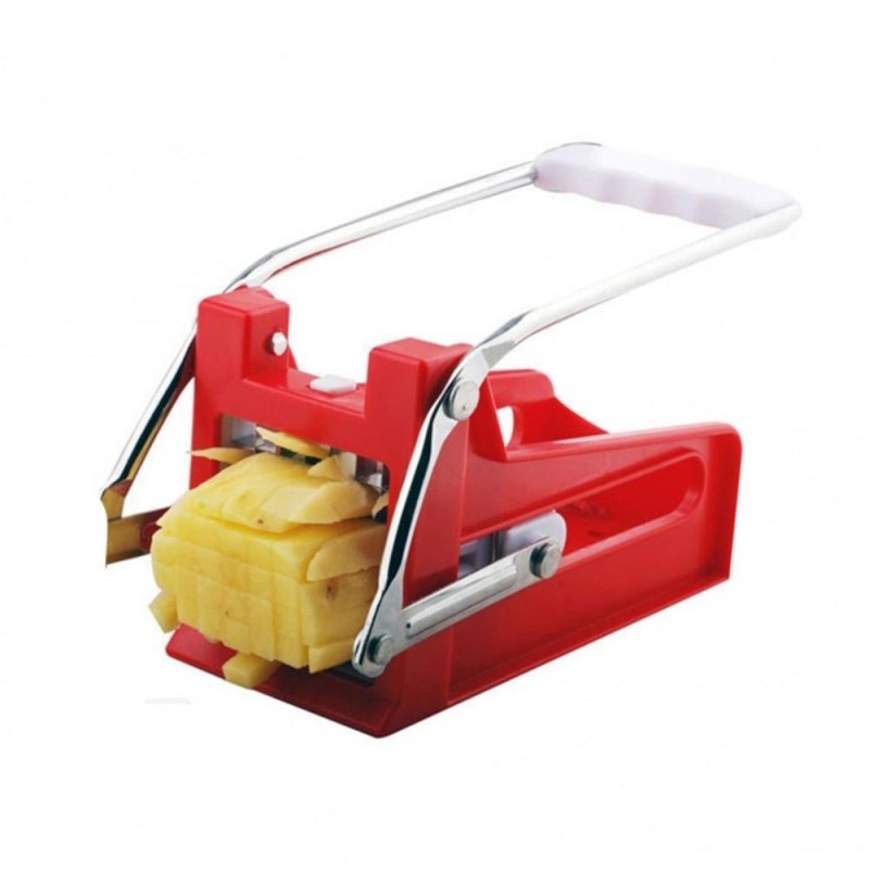 Feliator Cartofi Pai, Lame Inox, Rosu