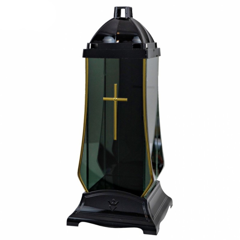 Felinar din Sticla cu Cruce 883 - CR - Max-Pol