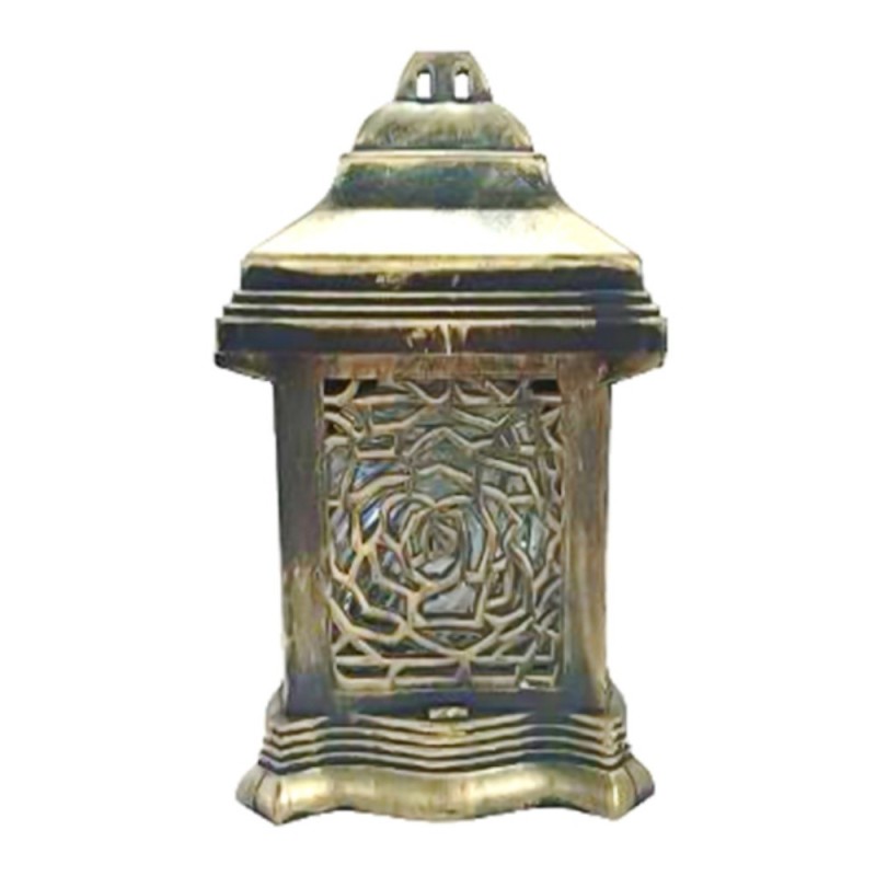 Felinar Mic Auriu, 24 Cm, 20 Ore