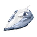 Fier de Calcat Philips Azur GC4902/20, 2800 W, 300 ml, Abur Continuu 50 g/Minut, Talpa SteamGlide Elite, Alb/Albastru