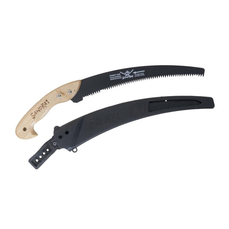 Fierastrau pentru Pomi, cu Teaca si Maner din Lemn, Z-tools