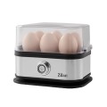 Fierbator de Oua din Inox, Capacitate 6 Oua, Functionare Automata cu Oprire, Indicator Led, Putere 200 W