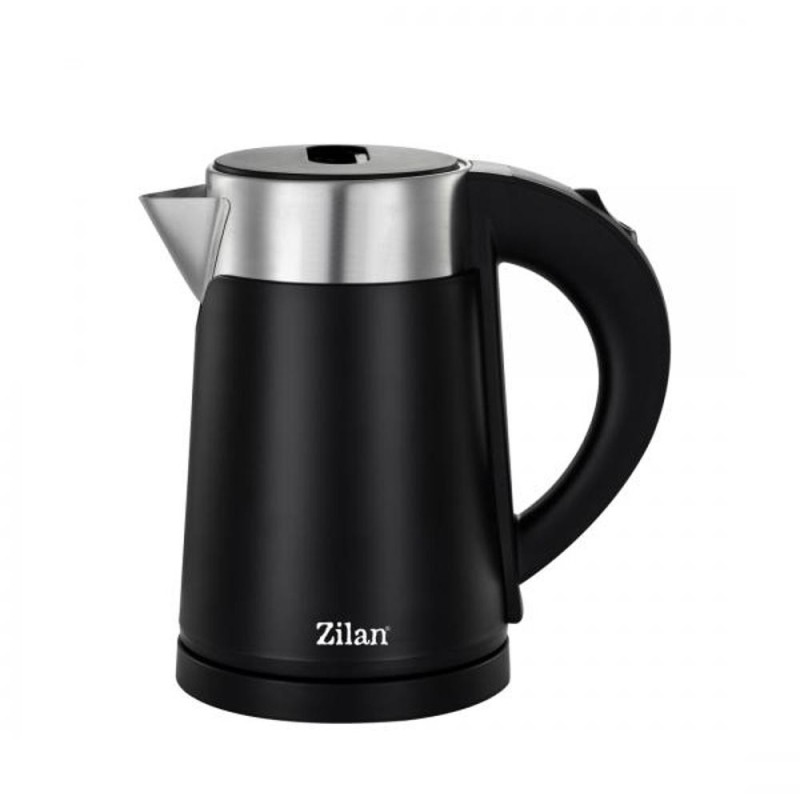 Fierbator Electric, Putere 800W, cu Pereti Dubli, Capacitate 0.8 l, Negru