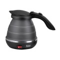 Fierbator pentru Voiaj, Pliabil, Baza Inox, Carcasa Silicon Durabil, Putere 750W, Capacitate 0.5 l