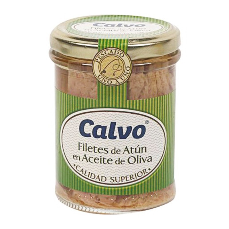 File de Ton in Ulei de Masline Calvo, 200 g