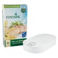 File din Somon Salbatic in Sos BIO cu Miere si Mustar 200 g, Fontaine