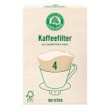 Filtre pentru Cafea, Gr 4, 100 Bucati, Lebensbaum
