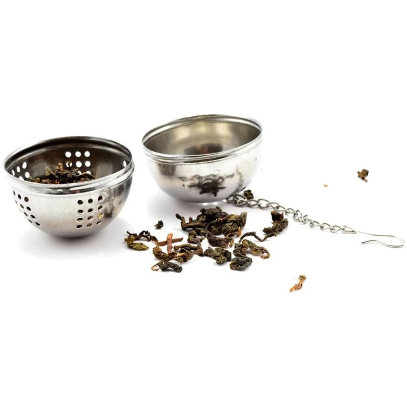 Filtru Ceai din Otel Inoxidabil, 6 x 6 cm, Argintiu, Perfect Home