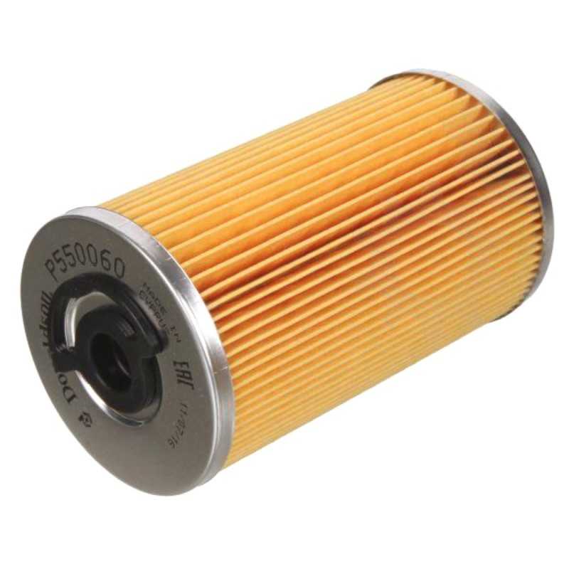 Filtru Combustibil P550060, Lungime 108 mm, Diam. Ext. 64 mm, Diam. Int. 14 mm, Finetea 9 µ, Donaldson