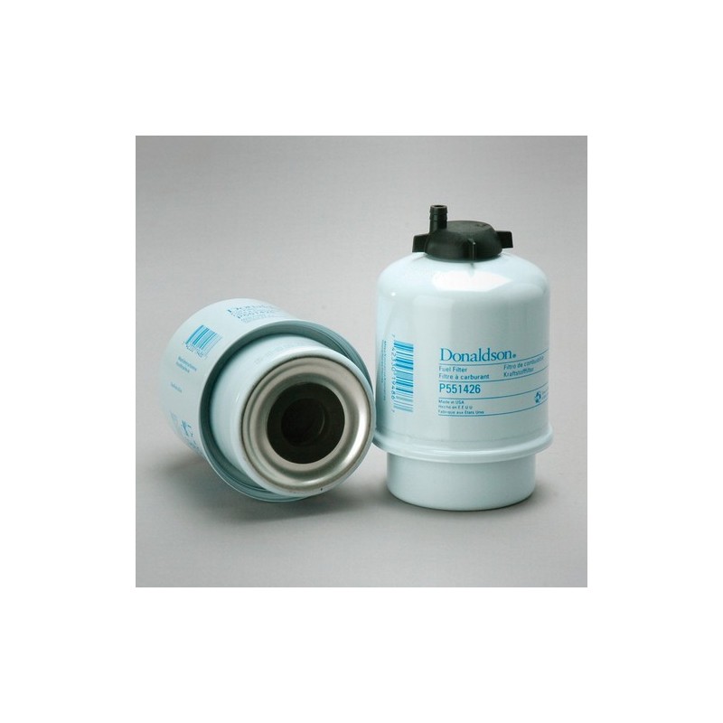 Filtru Combustibil P551426, Lungime 135,3 mm, Diam. Ext. 80 mm, Finetea 15 µ, Donaldson