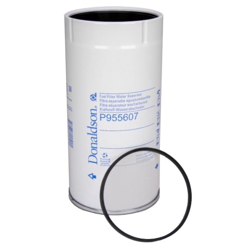 Filtru Combustibil P955607, Lungime 216,4 mm, Diam. Ext. 107,9 mm, Filet 1-14 un, Finetea 30 µ, Donaldson