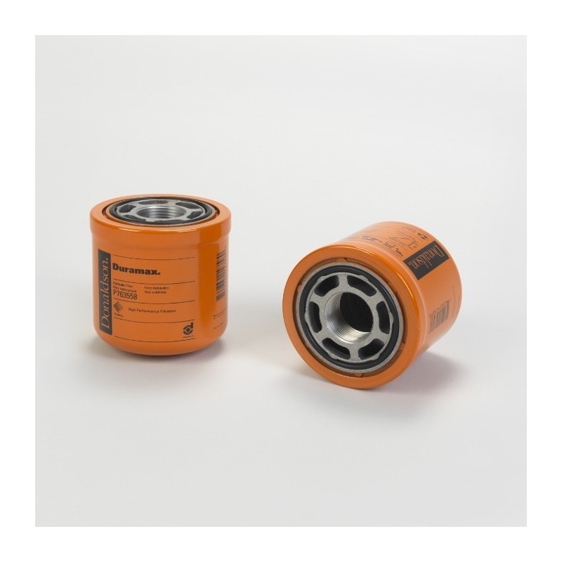 Filtru Hidraulic P763558, Lungime 100 mm, Diam. Ext. 94,6 mm, Filet 1 3/8-12 un, Finetea 23 µ, Donaldson