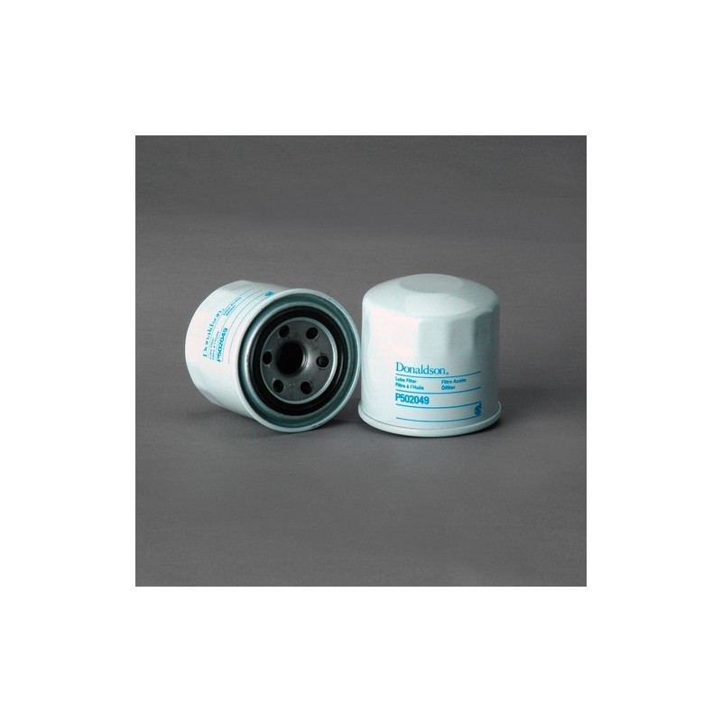 Filtru Ulei P502049, Lungime 80 mm, Diam. Ext. 80 mm, Filet M20 x 1.5, Finetea 20 µ, Donaldson