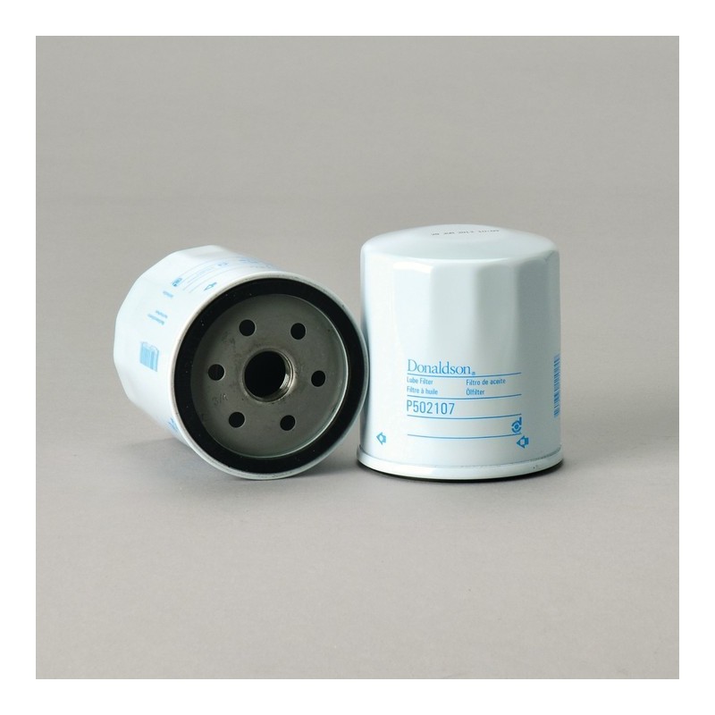 Filtru Ulei P502107, Lungime 88 mm, Diam. Ext. 76 mm, Filet 3/4-16, Finetea 20 µ, Donaldson