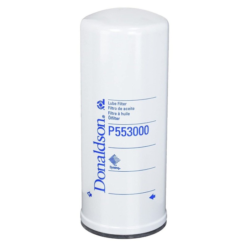 Filtru Ulei P553000, Lungime 296 mm, Diam. Ext. 118 mm, Filet 2 1/4-12 un, Finetea 17 µ, Donaldson