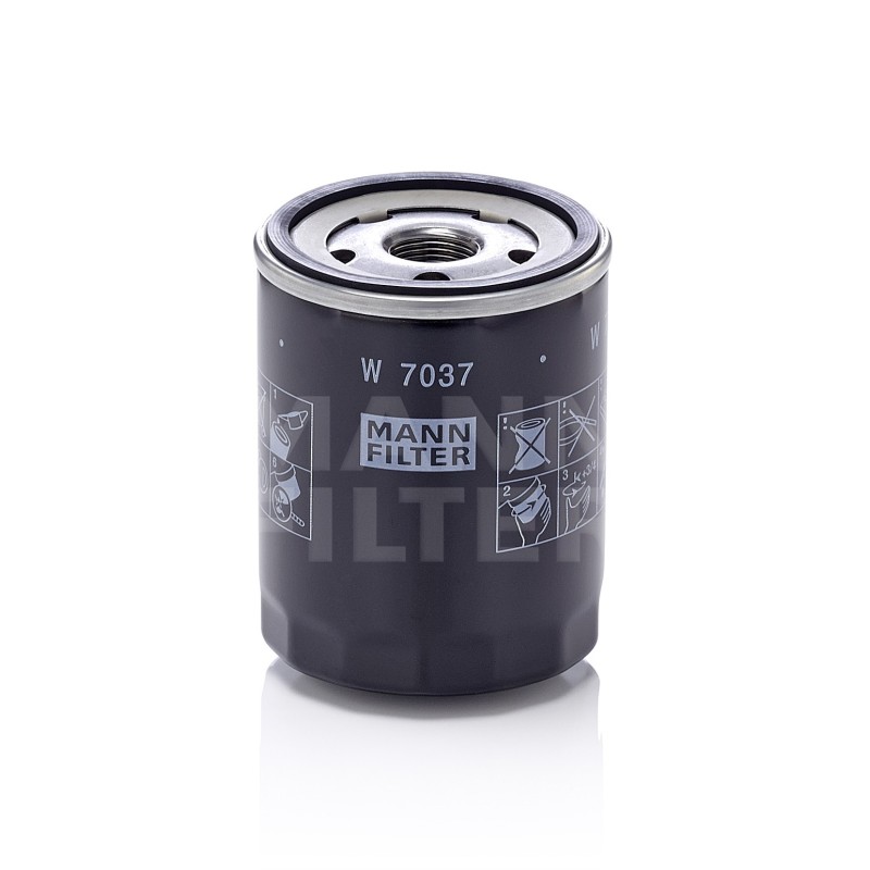 Filtru Ulei W7037 pentru Subaru