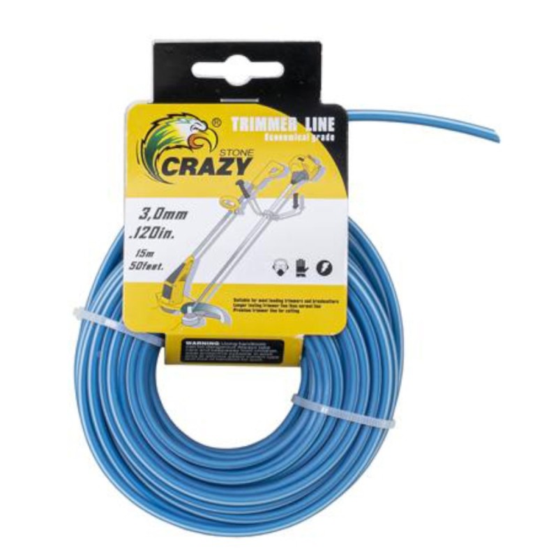 Fir Trimmer, 3 mm x 15 m, Albastru