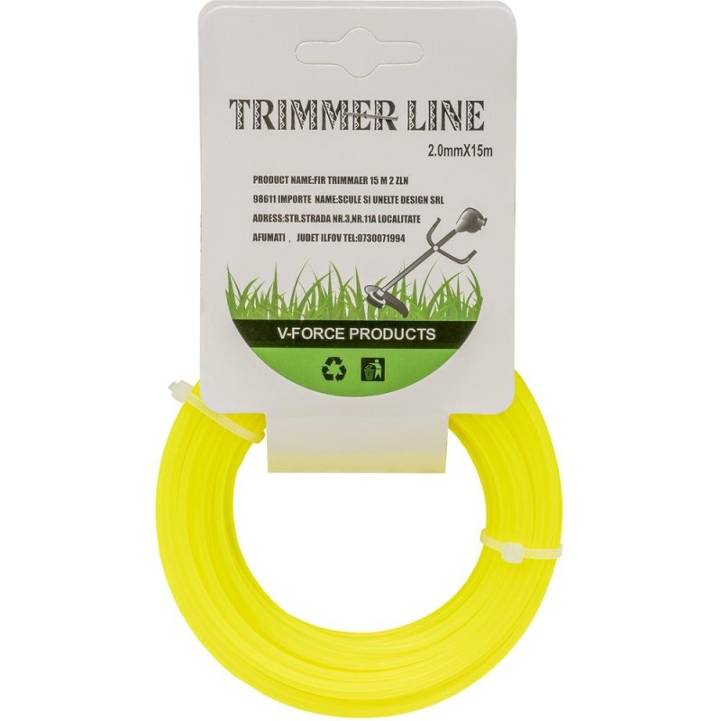 Fir Trimmer pentru Motocoasa, 2 mm x 15 m
