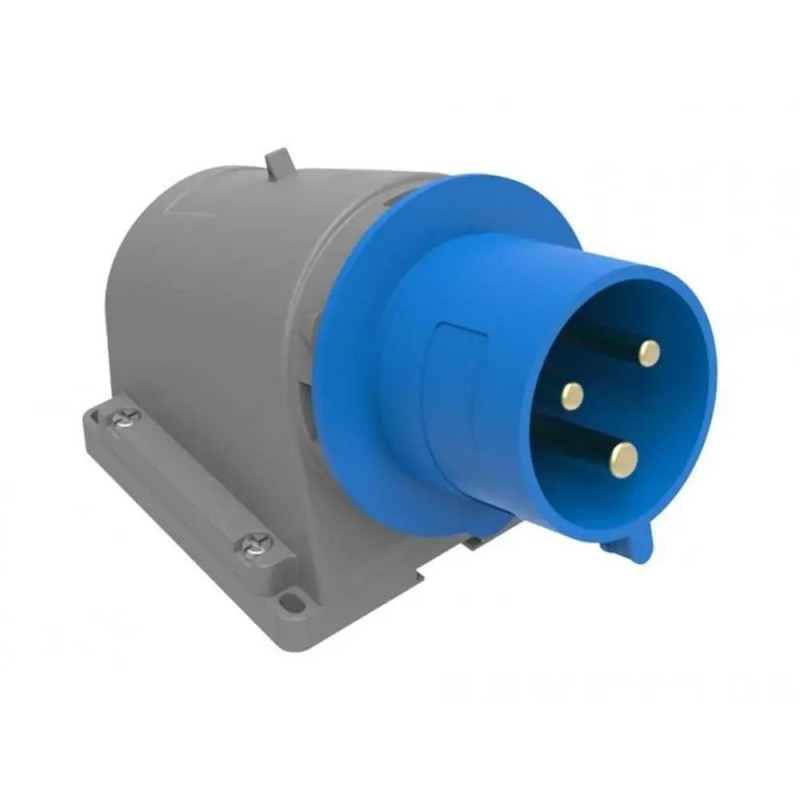 Fisa Industriala Bemis BC1-3403-2236, 2P+E, 32A, 220V, Aparenta, Unghi 90 Grade, IP44