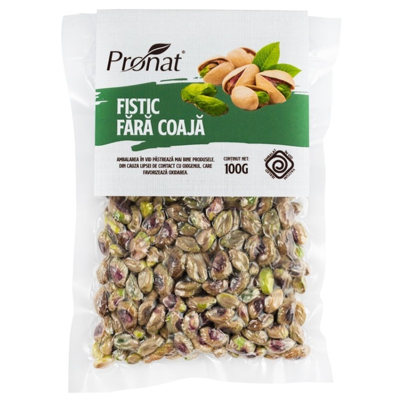 Fistic fara Coaja, 100 g, Pronat