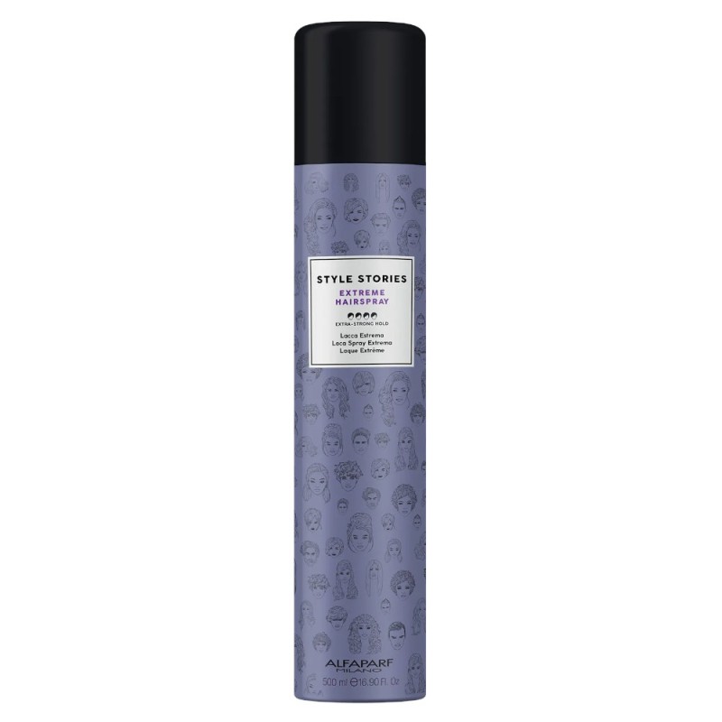 Fixativ cu Fixare Extra Puternica, Alfaparf Style Stories Extra Strong Hairspray, 500 ml