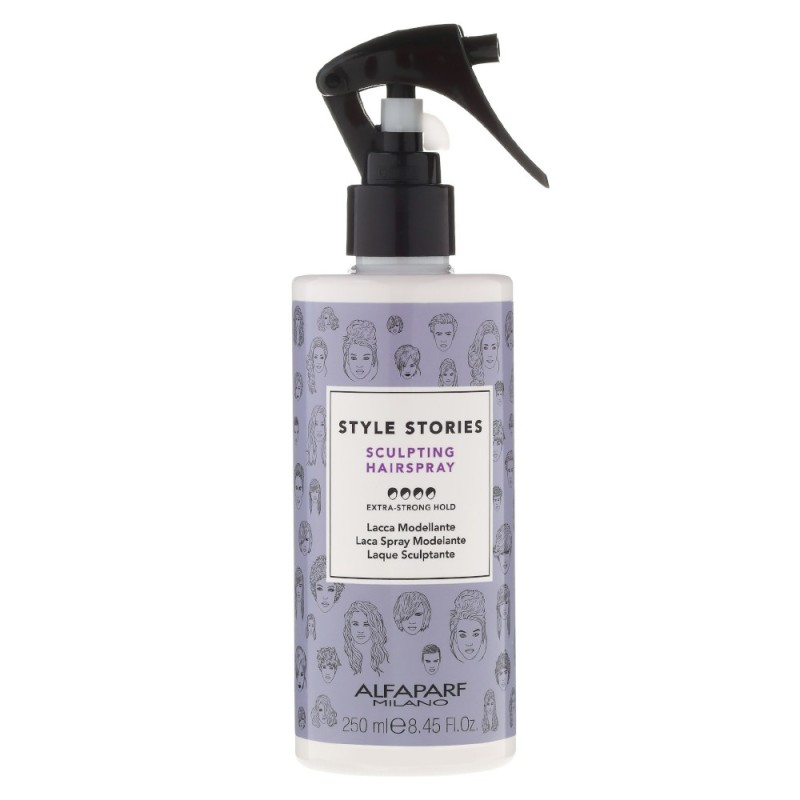 Fixativ Lichid cu Fixare Extra Puternica Alfaparf Style Stories Sculpting Hairspray, 250 ml