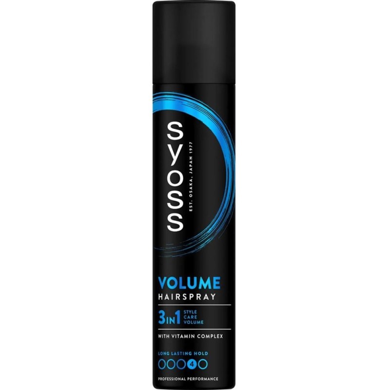 Fixativ Syoss Volume Lift pentru Volum, Nivel Fixare 4, 300 ml