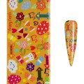Folie de Transfer Unghii Luxorise 737 Easter Fun
