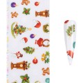 Folie de Transfer Unghii Luxorise, Christmas Midnight