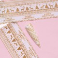 Folie de Transfer Unghii Luxorise, Gold Christmas