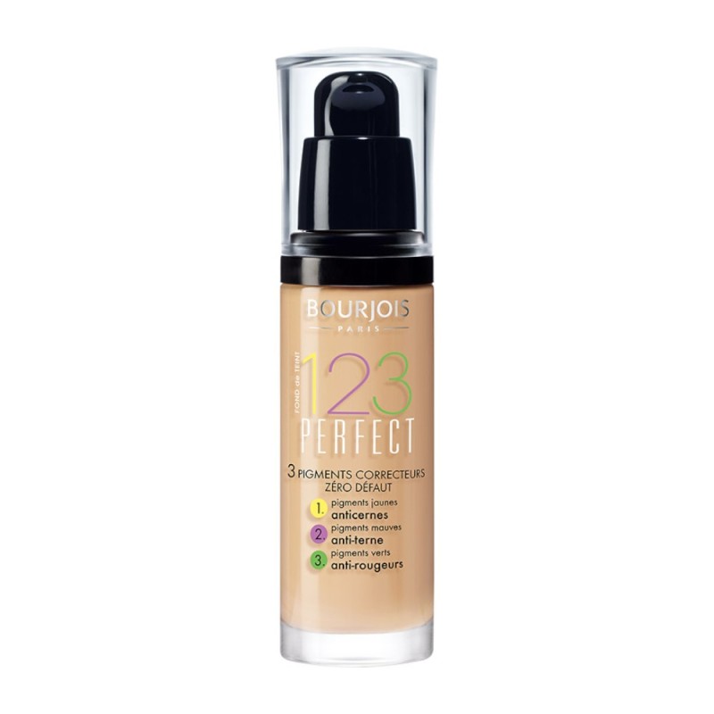 Fond de Ten Bourjois 123 Perfect, 52 Vanilla SPF 10, 30 ml