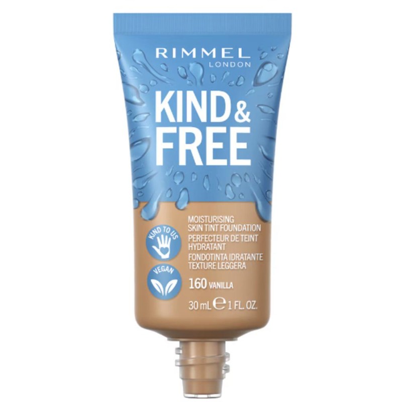 Fond de Ten Kind&Free, 160 Vanilla, 30 ml