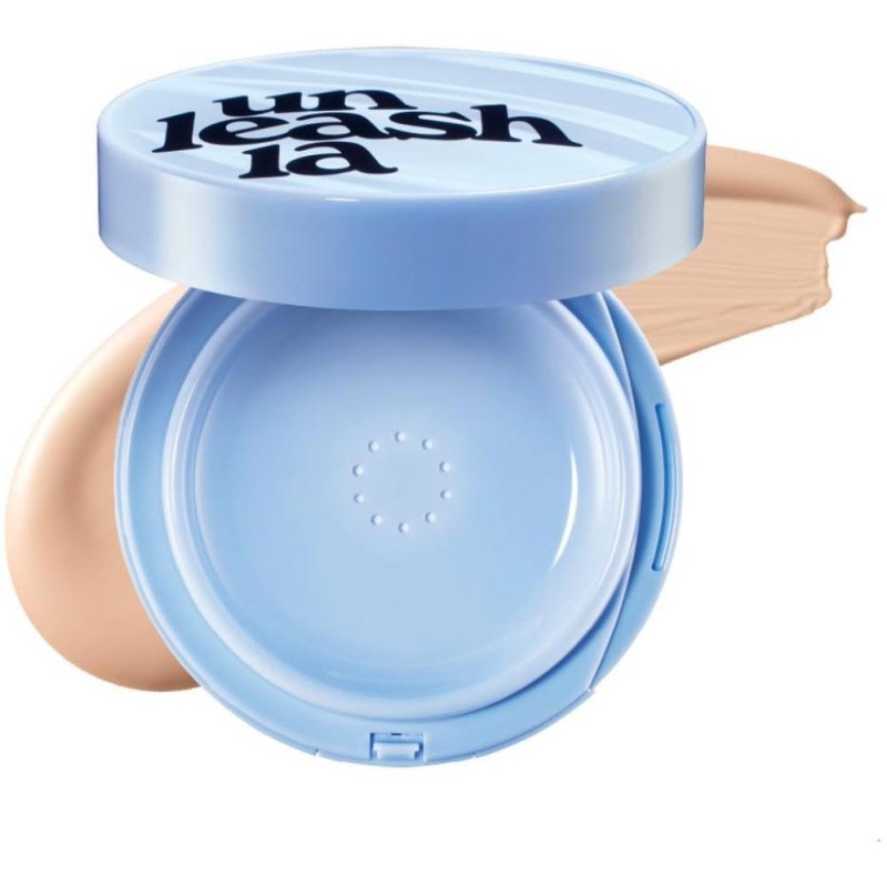 Fond de Ten Unleashia Blue Cushion, Nuanta 21C Baby Cheek, SPF 40+, 15 g