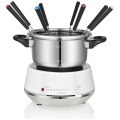 Fondue Electrica, Inox, Alb, 1200 W, 2 l