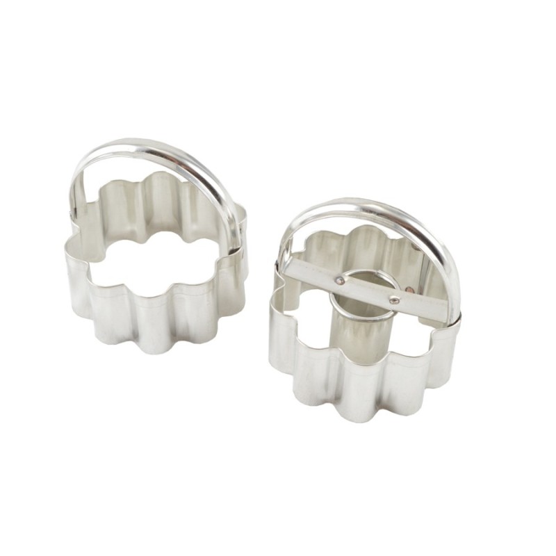 Forma pentru Fursecuri Linzer, 6 x 2 cm, 2 Bucati, Perfect Home