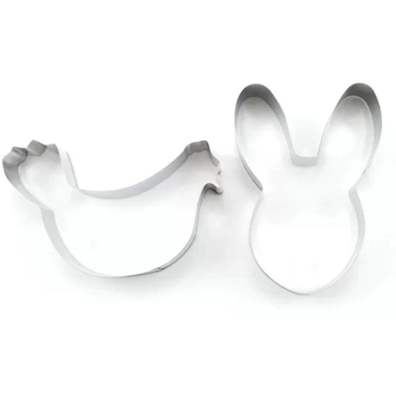 Forme Creative din Otel Inoxidabil, Gaina si Cap de Iepuras, Perfect Home