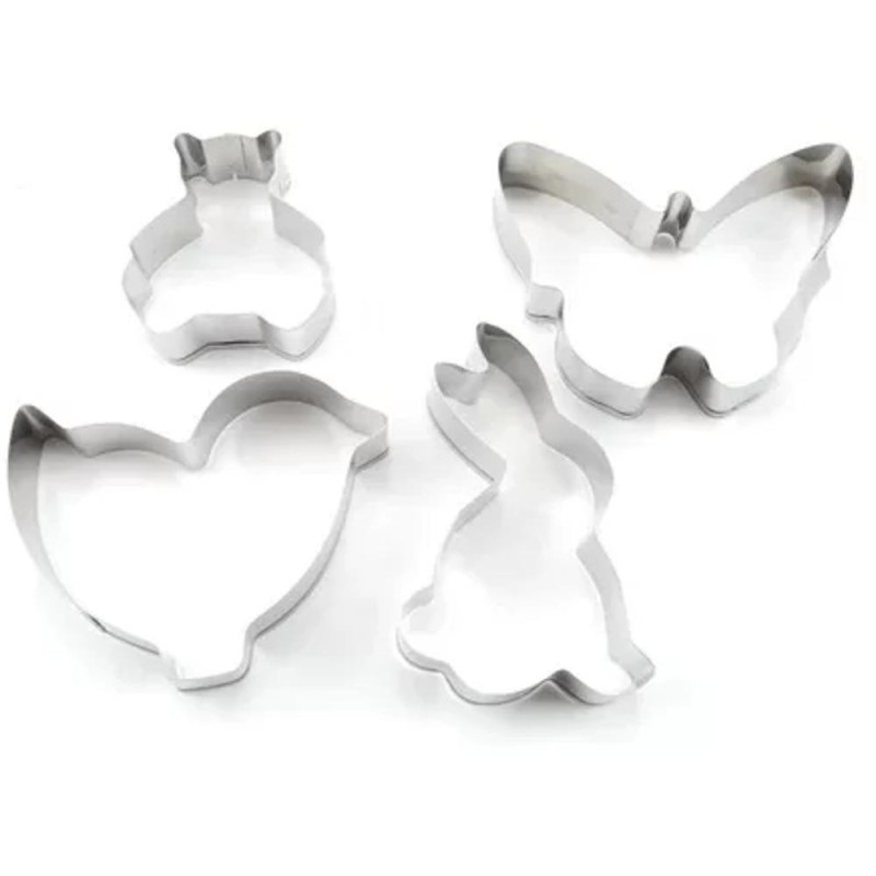 Forme de Decupaj, Teme de Paste si Primavara, 4 Bucati, Perfect Home