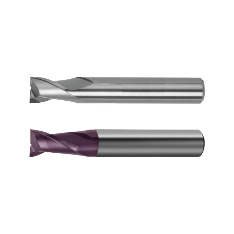 Freza din Carbura, Scurta, 2 Taisuri, Dinti Scurti, Tip N, din 6527k, Vhm, R 8 / 8, L 9 / 58