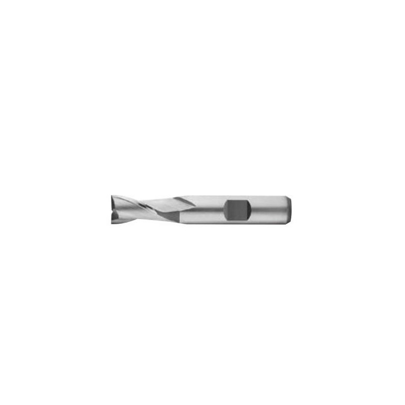 Freza HSS Co8, Tip N, din 327 D, Scurta, 2 Taisuri, HSS, R 5 / 6, L 8 / 52