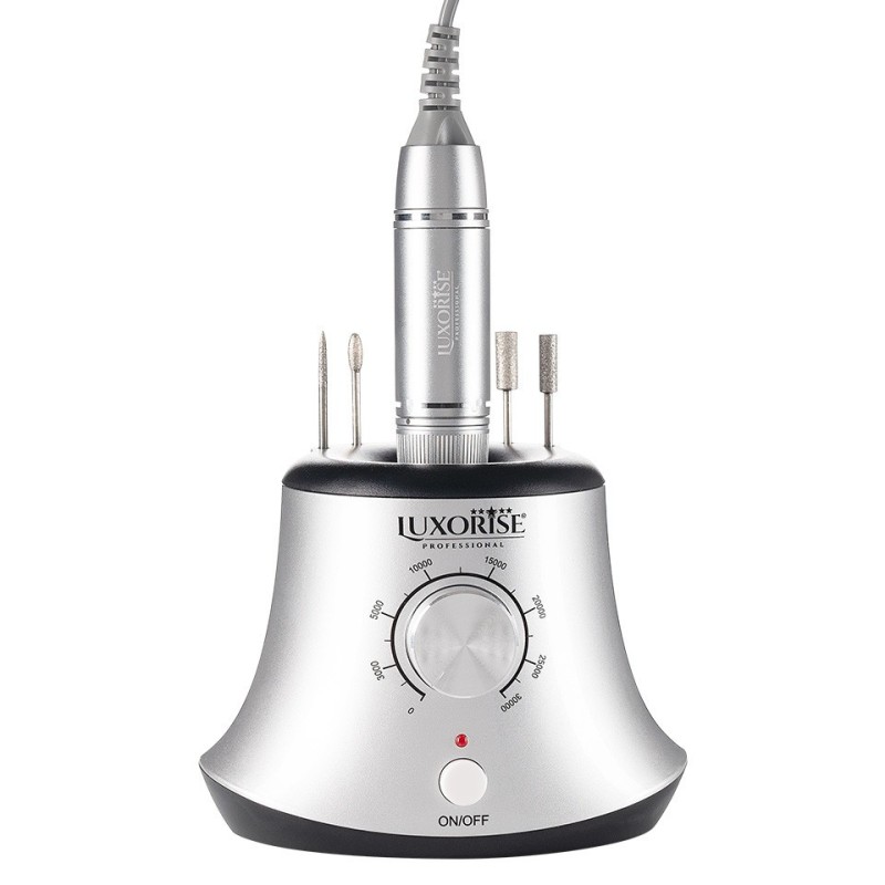 Freza Unghii Profesionala Iforce Pro, Luxorise, 30.000 Rpm, Silver