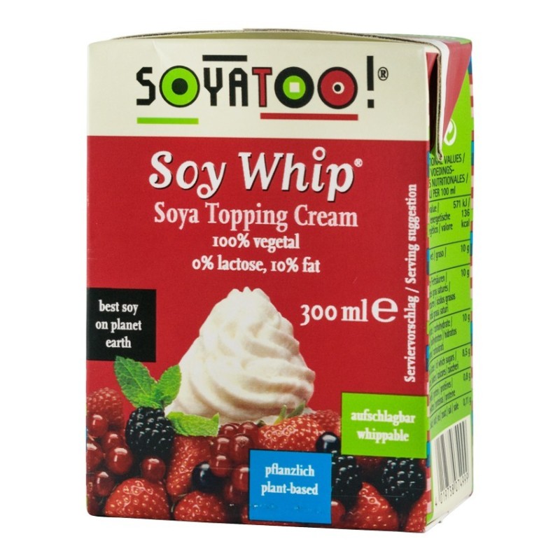 Frisca de Soia 10% Grasime, 300 ml, Soyatoo