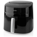 Friteuza cu Aer Cald, Nedis, Temporizator, 8 Programe, Negru, 7.2 l