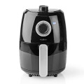 Friteuza cu Aer Cald, Nedis, Temporizator, Negru, 2.4 l