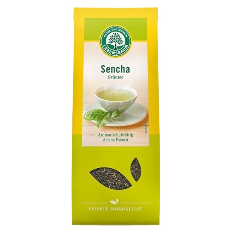 Frunze de Ceai Verde Japonez in Stil Sencha, BIO, 75 g, Lebensbaum