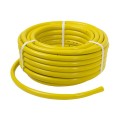 Furtun Gradina, Flexibil, Rezistent la Radiatii UV si la Frig, Armat, cu Insertie 3/4 Inch, Lungime 25m, Galben